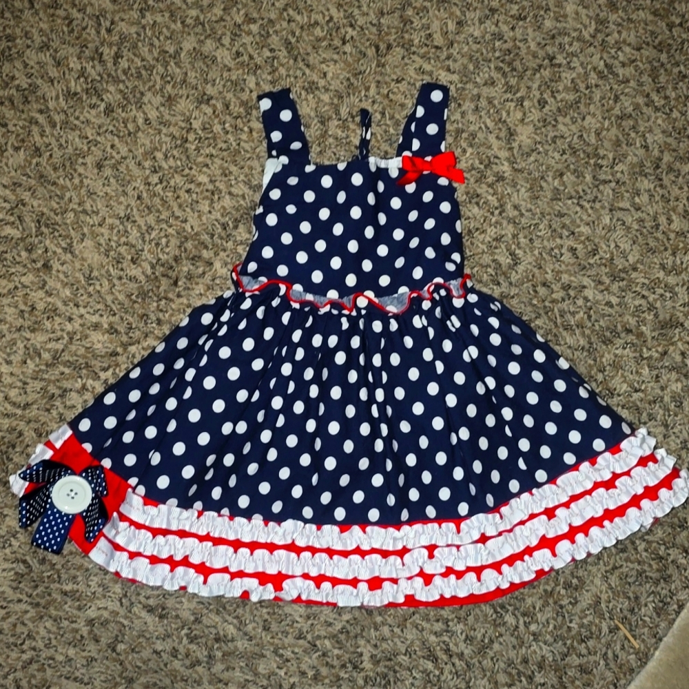 4th of July Dress 12 months
